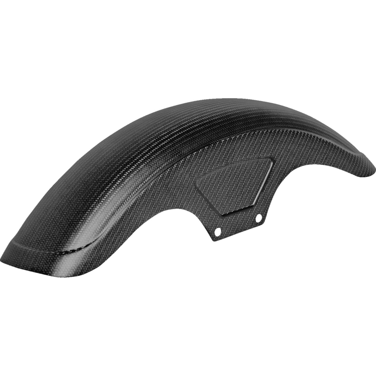 SADDLEMEN 1401-1109 CF-8-0003M Carbon Fiber Front Fender Front Fender - Carbon Fiber/Matte - Dyna/Sportster