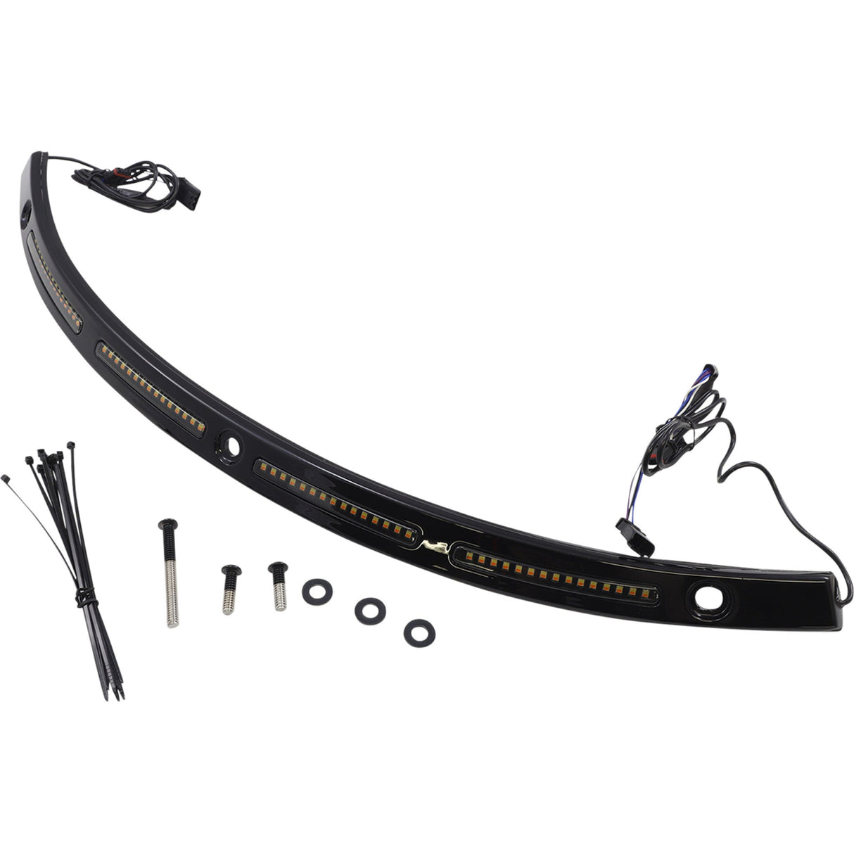 CUSTOM DYNAMICS 2040-2820 CD-WT2-14-B Genesis® 4 Dynamic LED Batwing Windshield Trim - Black