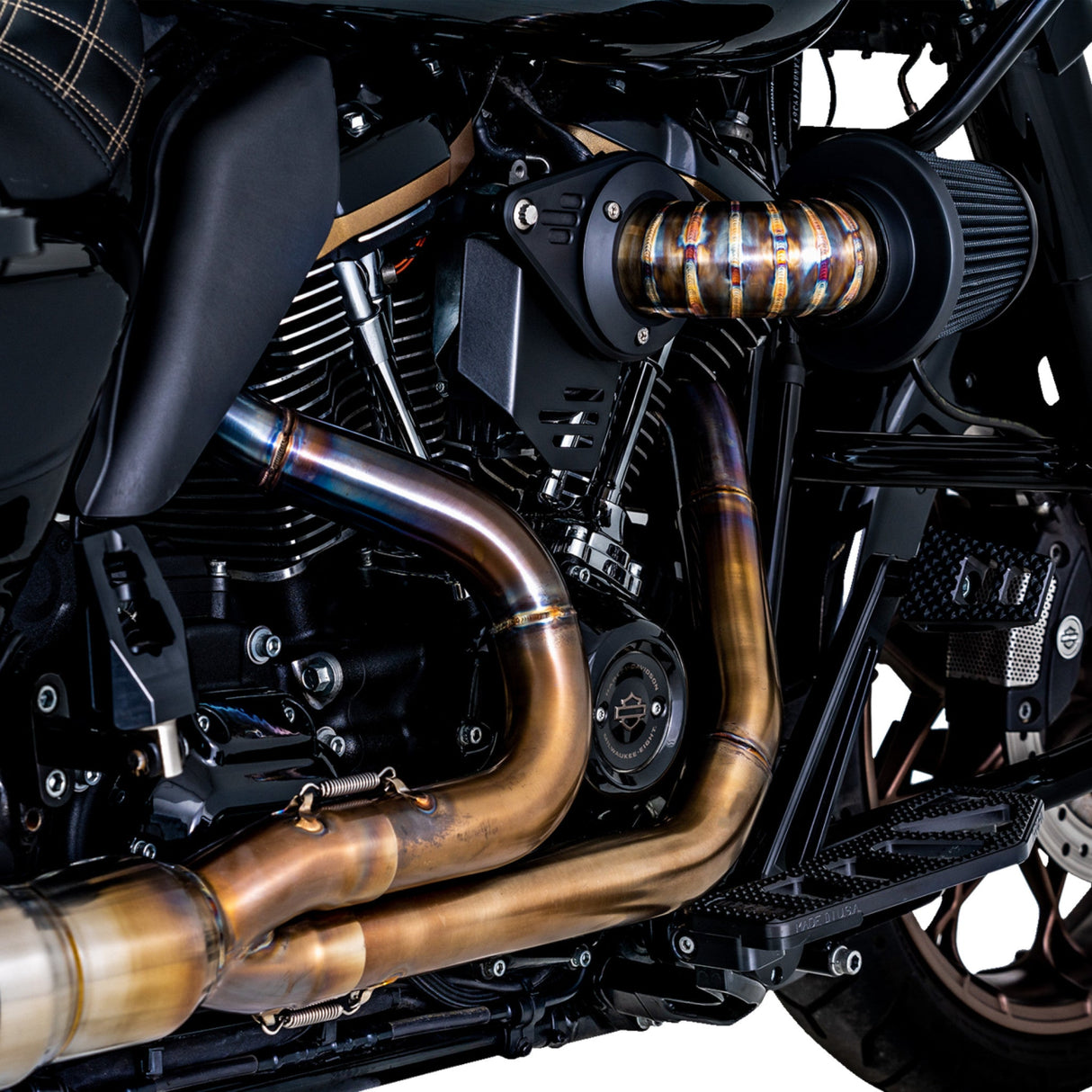 Vance & Hines VO2 Falcon Air Intake Kit Stainless Steel - 71049 For Harley Motorcycles 2017-2025