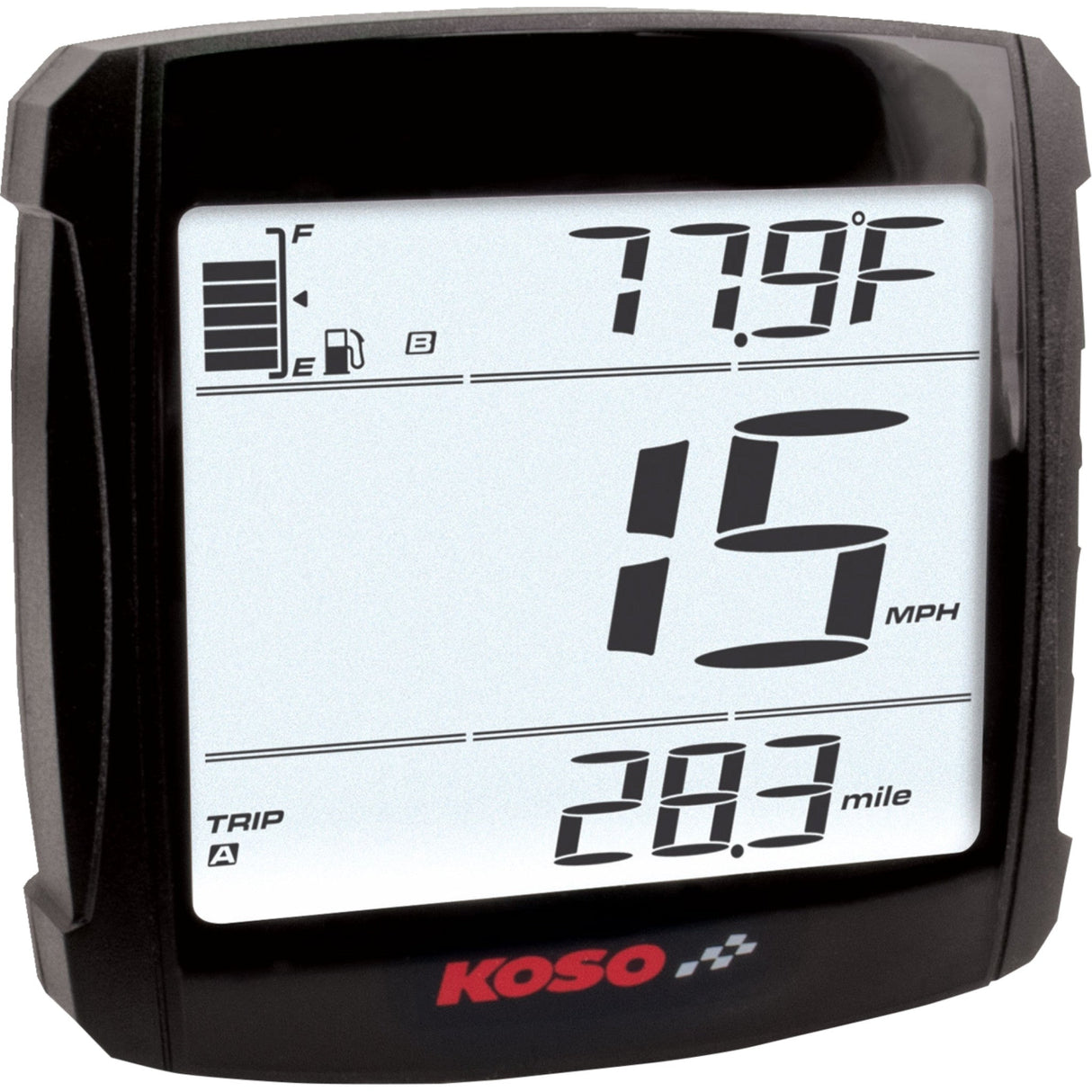 KOSO NORTH AMERICA 2212-0909 BB026010 XR-1 GPS Speedometer XR-01 GPS Speedometer with Sensor