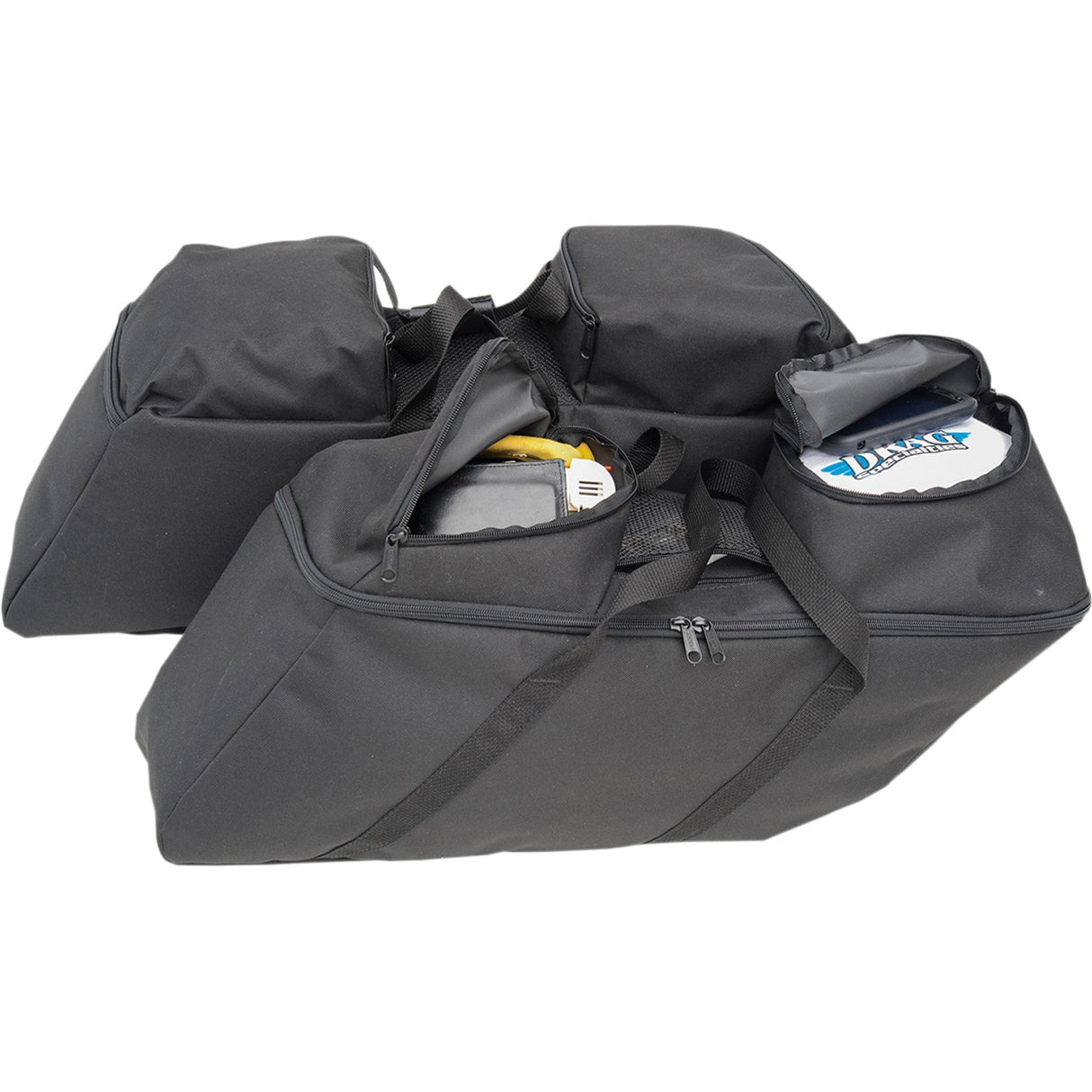 DRAG SPECIALTIES 3501-0942 Saddlebag Liners black - fl '14-'22
