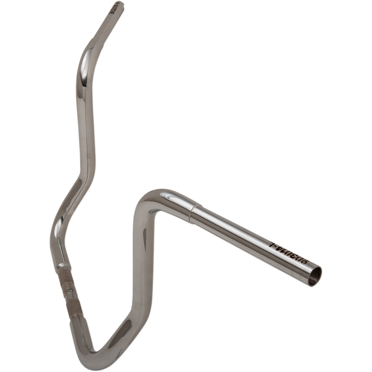 FAT Baggers INC. 1-1/4" EZ Install Round Top Handlebar 14" Chrome - 903014 For Harley Touring 1986-2022