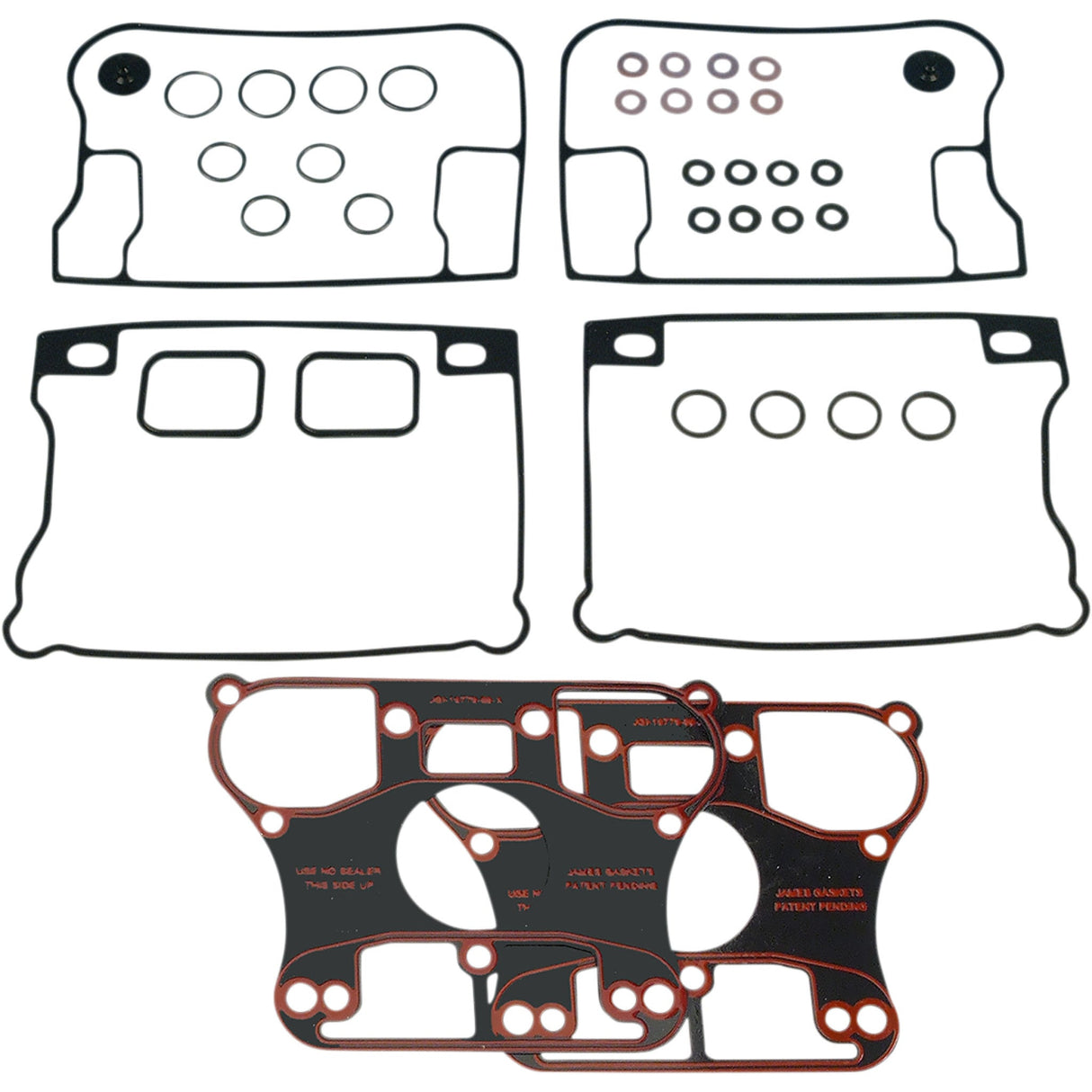 James Gasket Rocker Box Gasket Kit Big Twin - JGI-17042-92 For Harley Motorcycles 1992-2000
