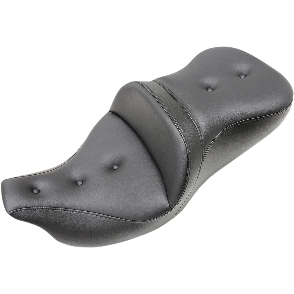 Saddlemen Roadsofa™ Trike Seat Pillow Top Without Backrest Black - 808-07B-181T For Harley Touring 2008-2025