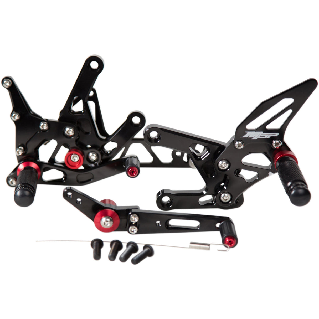 MGP 1623-0376 81501-2500 MGP Rear Lever Set MGP Rearset - Black - Yamaha