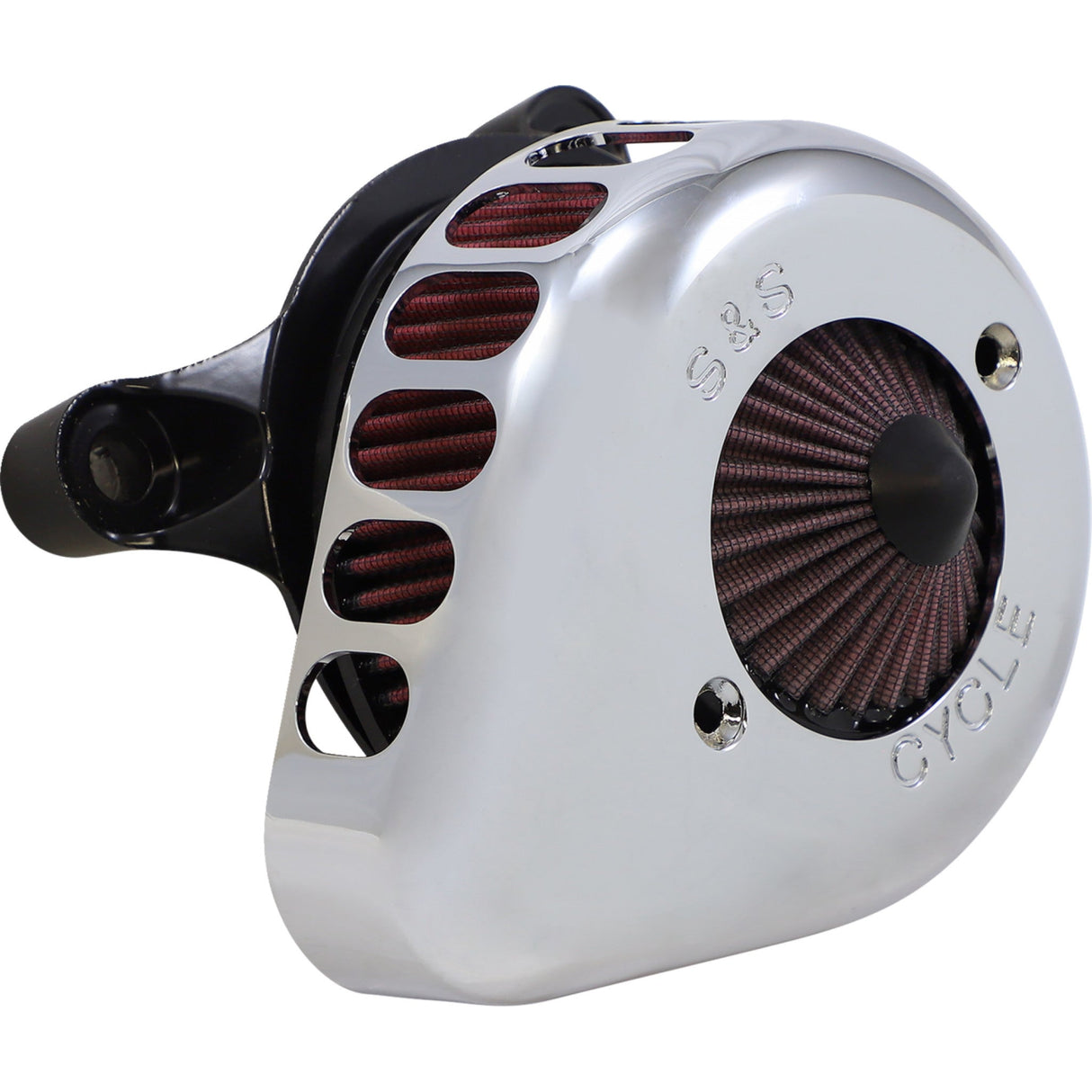 S&S Cycle Air Stinger Stealth Air Cleaner Kit Chrome - 170-0719A For Harley Motorcycles 2008-2017