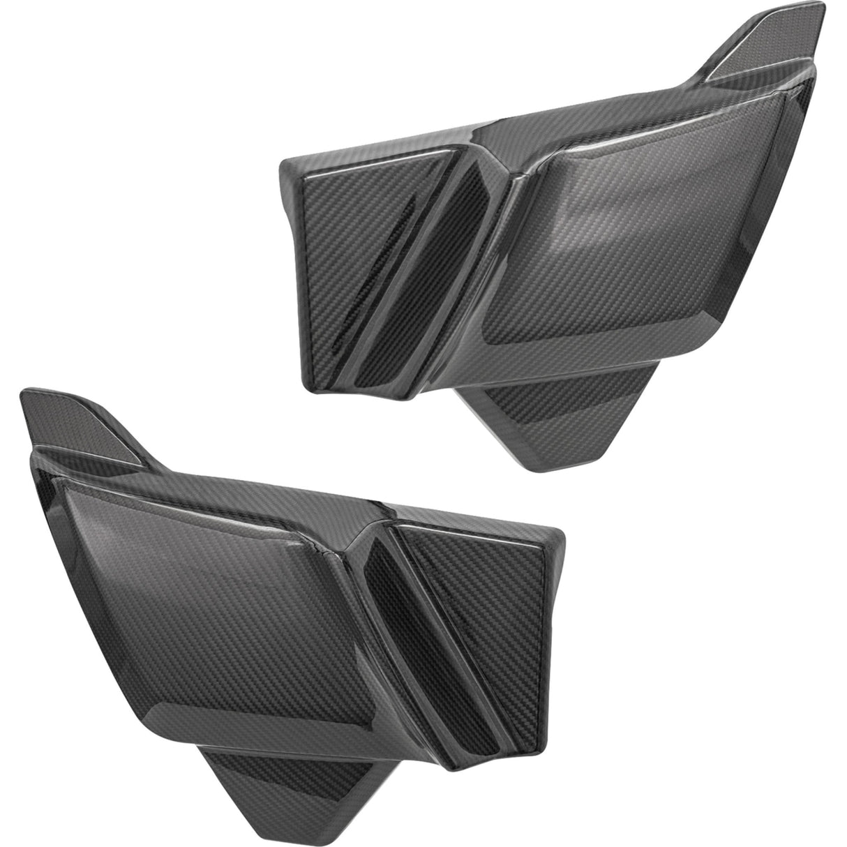 Arlen Ness Carbon Fiber Side Covers - 210-200 For Harley Touring 2024-2026