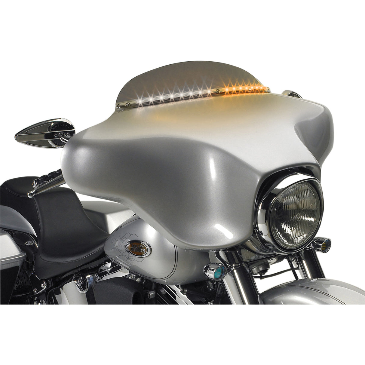 CYCLE VISIONS 2040-1552 CV4862 Electra Light Trim Lighted Trim - Chrome