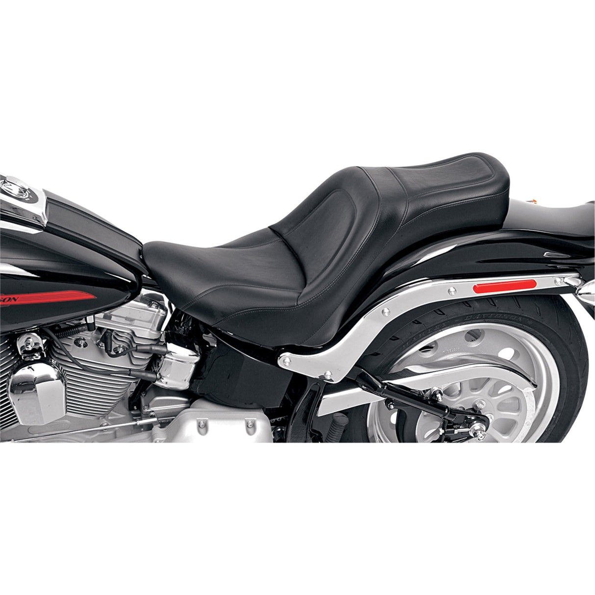 Saddlemen King 2-Up Seat Without Backrest FL FX - 806-12-052 For Harley Softail 2006-2017