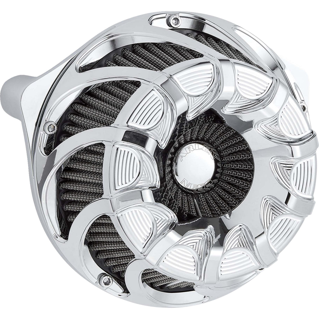 Arlen Ness Inverted Series Air Cleaner Kit Drift Chrome - 600-230 For Harley Road Glide / Touring / Softail / Street Glide 2023-2026