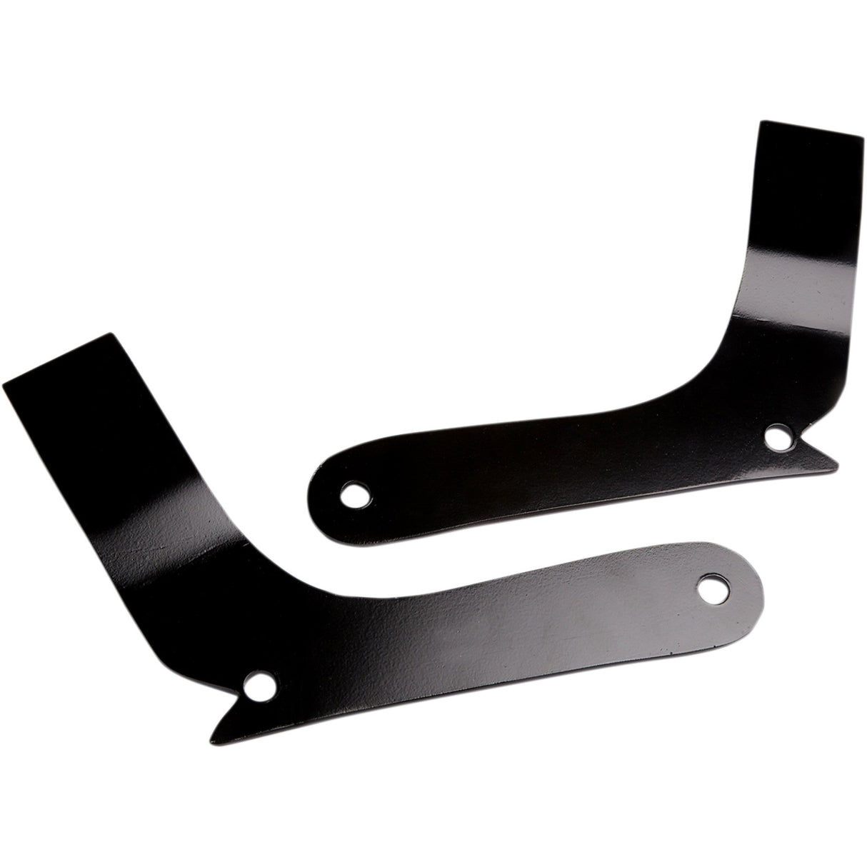 Cycle Visions Sissy Bar Side Plates FXS FLS Black - CV-8095B For Harley 2012-2014