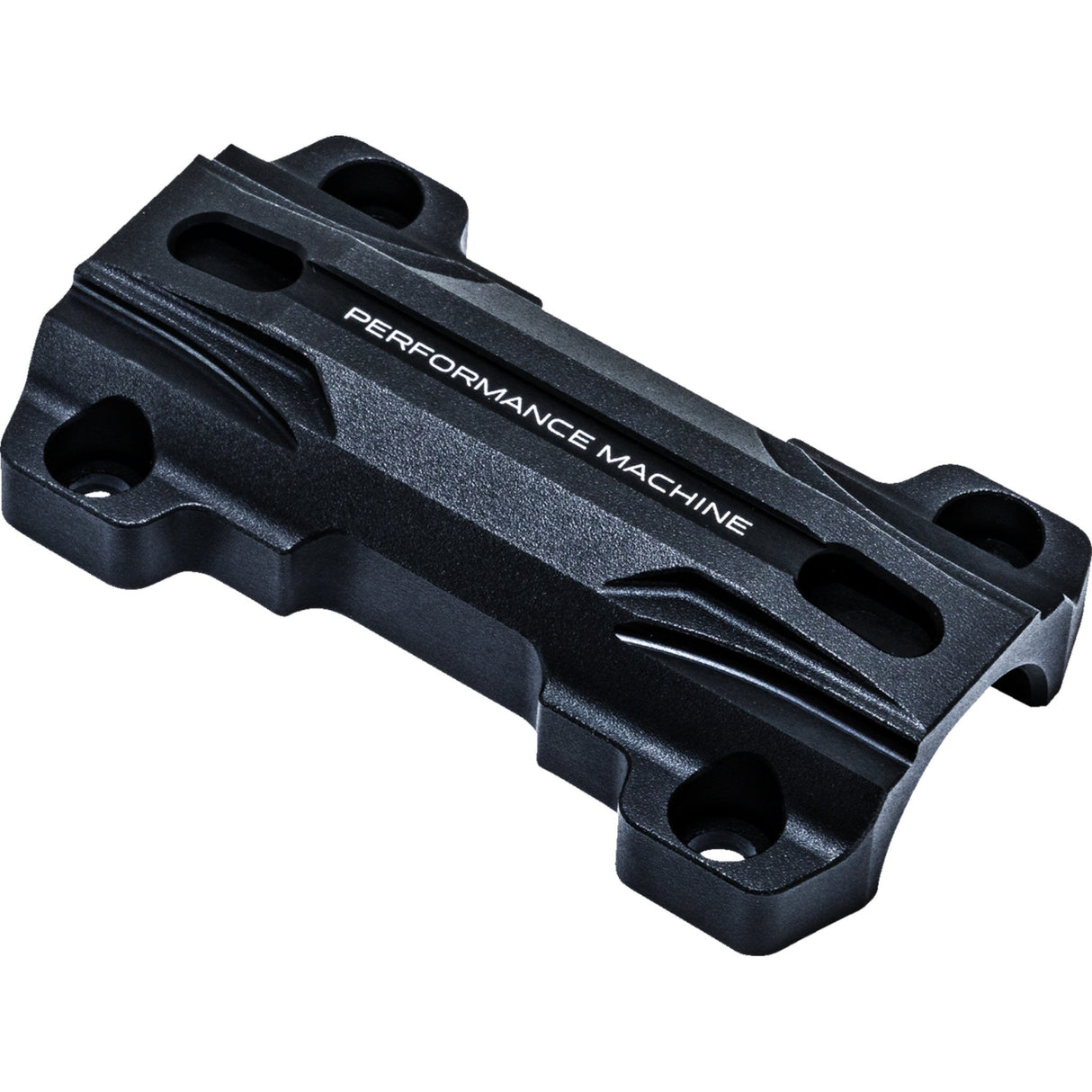 PERFORMANCE MACHINE (PM) 0602-1516 0208-2196-SMB Adapter for Gauge Relocation Kit - Black Ops