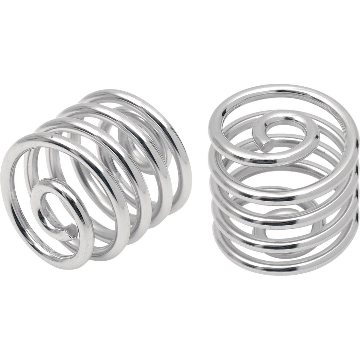 DRAG SPECIALTIES 0820-0010 Seat Springs chrome - 2"
