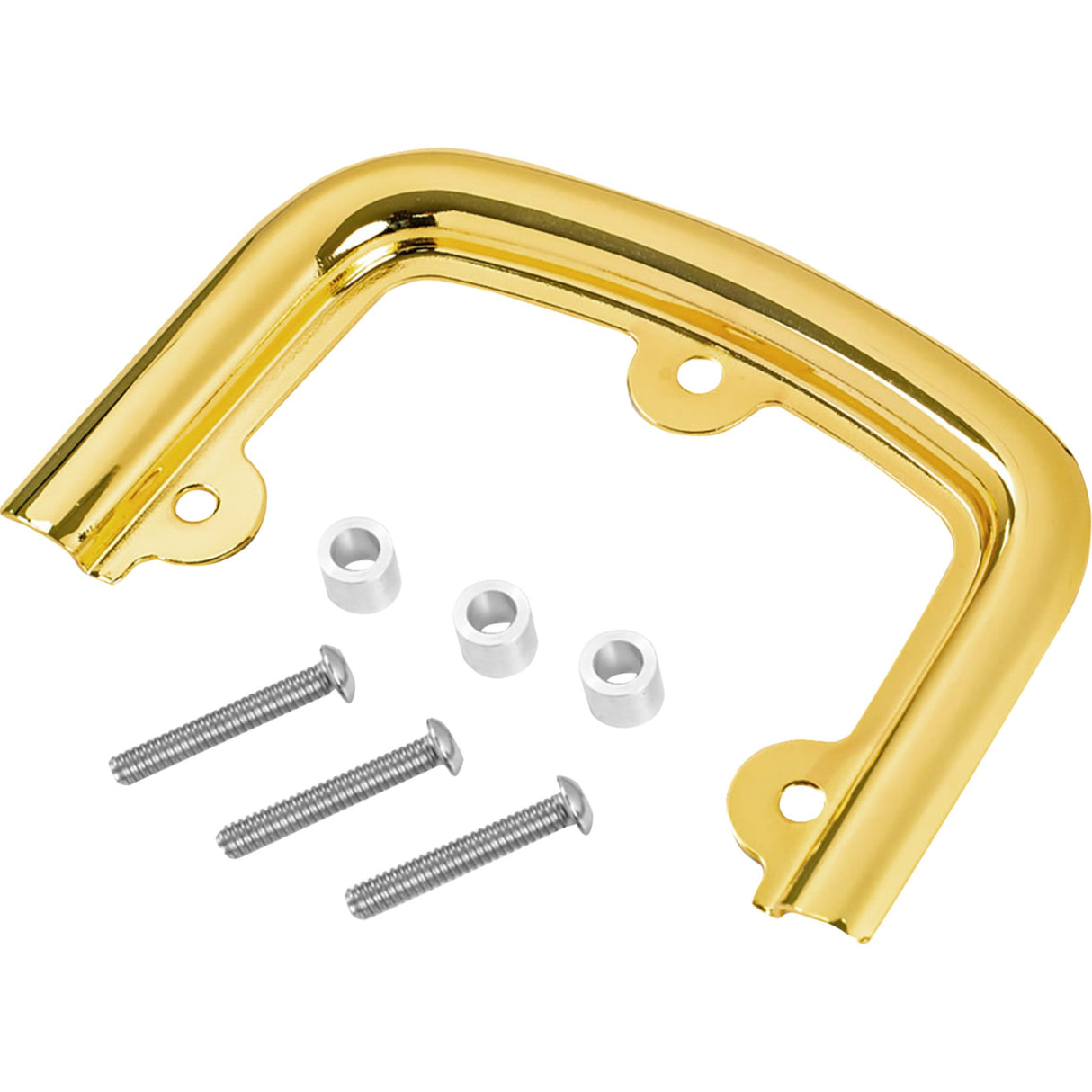 Saddlemen 3-Point Sissy Bar Pad Bracket Gold - 15725GO For Harley Motorcycles 2008-2026