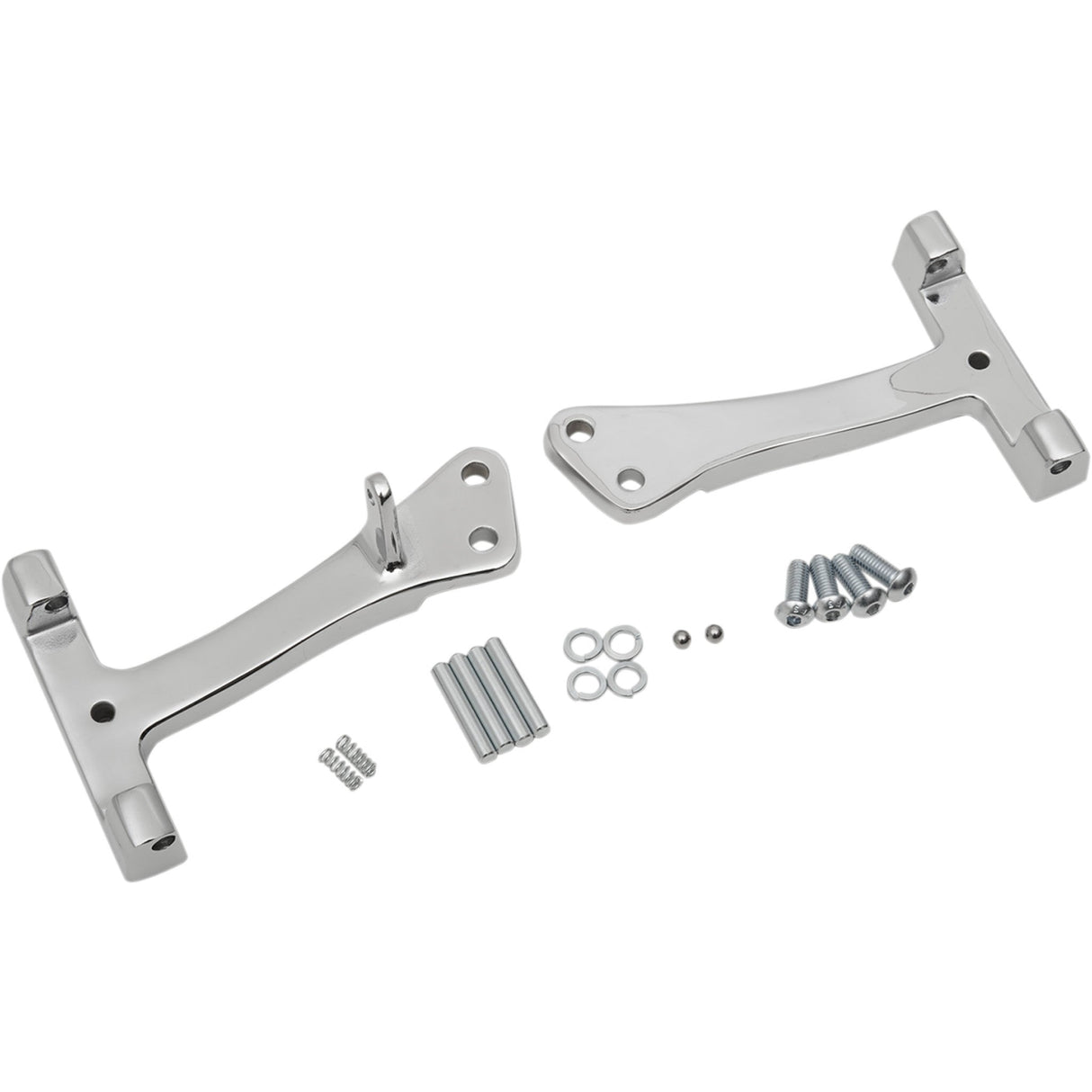 DRAG SPECIALTIES 1621-0726 Passenger Floorboard Mount Kit Passenger Floorboard Mount - Chrome - FXD/FLD