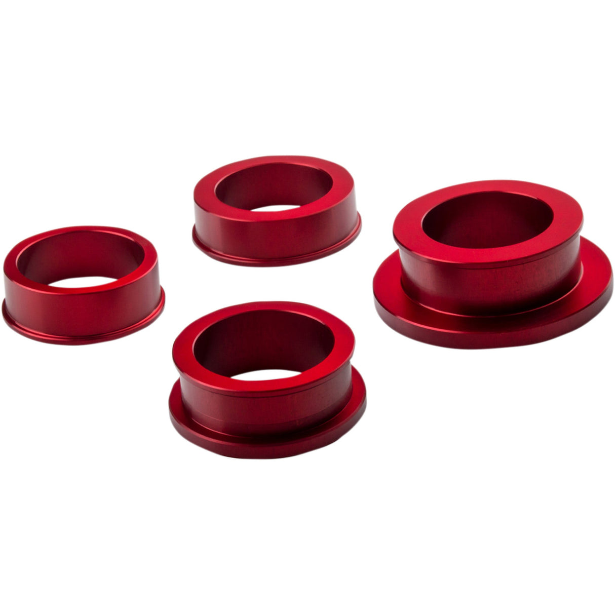 DRIVEN RACING 0214-1172 DCWS-003 Captive Wheel Spacer Wheel Spacer - Captive - Red - Yamaha
