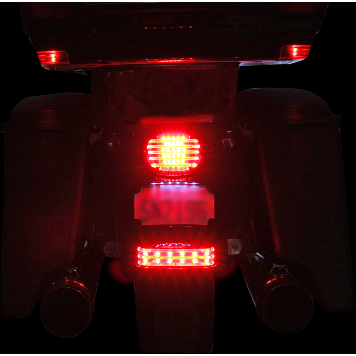 Custom Dynamics Taillight Assembly - PB-FT-TOUR-R-B For Harley Touring 2009-2019