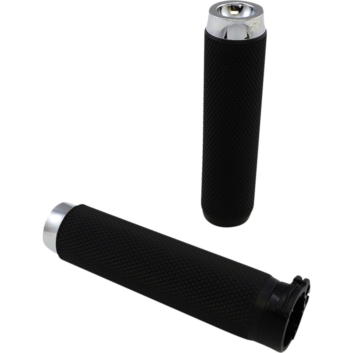 ROUGH CRAFTS 0630-2720 RC-500-001 Grips - Knurled - Cable - Chrome