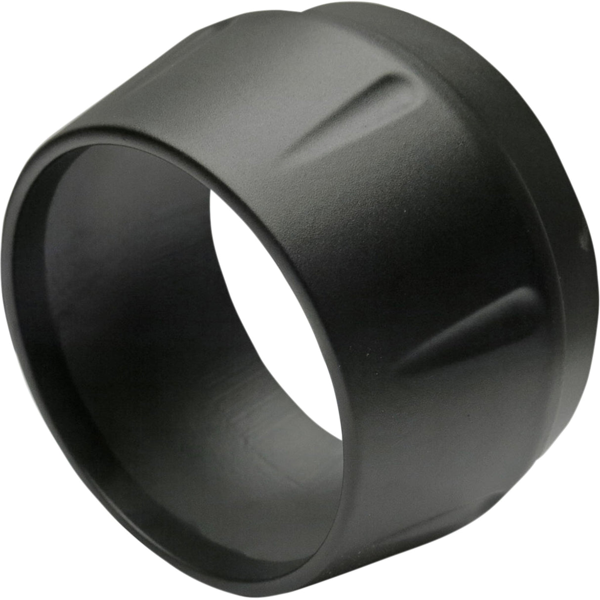 BASSANI XHAUST 1860-1053 BESMU End Cap - Black - Short Megaphone