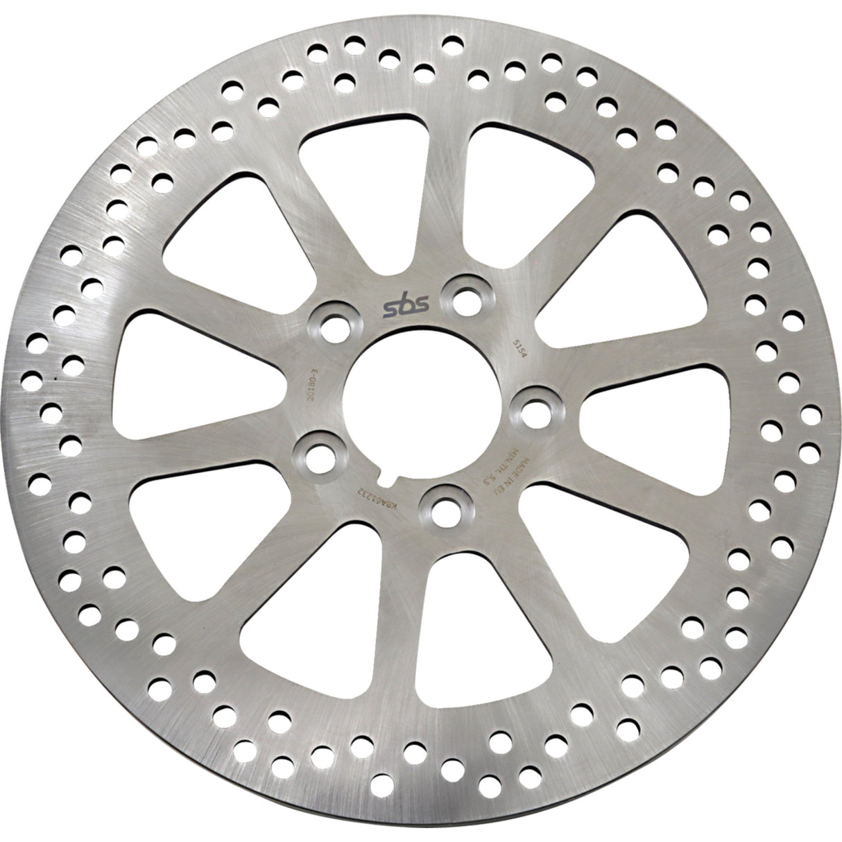 SBS Stainless Steel Brake Rotor Rear 11.8" - 5154 For Harley Touring 2008-2021