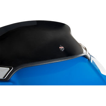 Klock Werks Sport Flare® Windshield 6" Black - KWW-01-0403 For Harley Road Glide 2015-2025