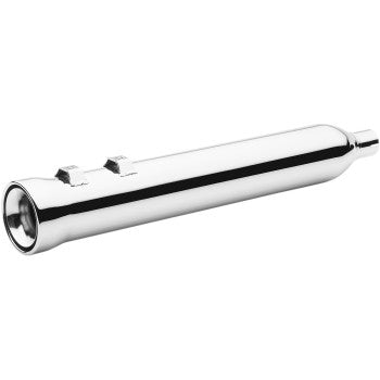 Cobra Neighbor Hater Slip-On Mufflers Chrome - 6107 For Harley Touring 1995-2016