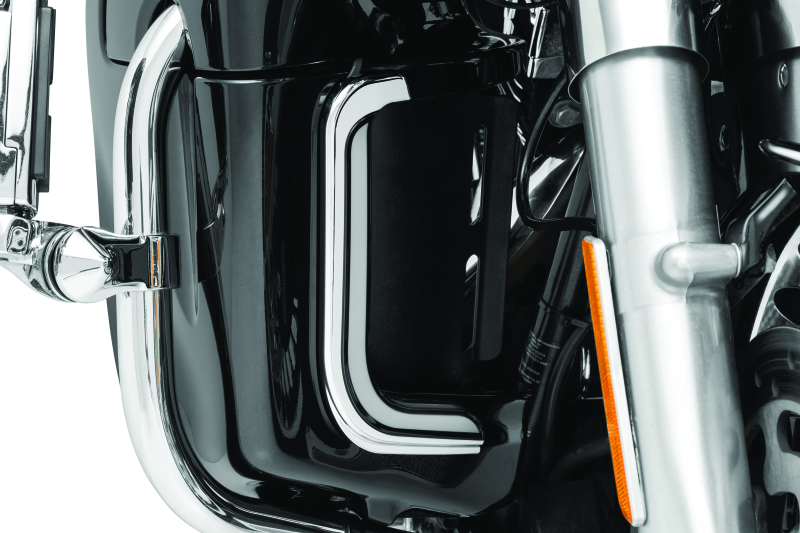 Kuryakyn Tracer LED Fairing Lower Accents Chrome - 2956 For Harley Touring 2006-2013