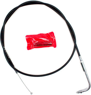 Motion Pro Black Vinyl Throttle Cable - 06-0173 For Harley Touring 1987-1989