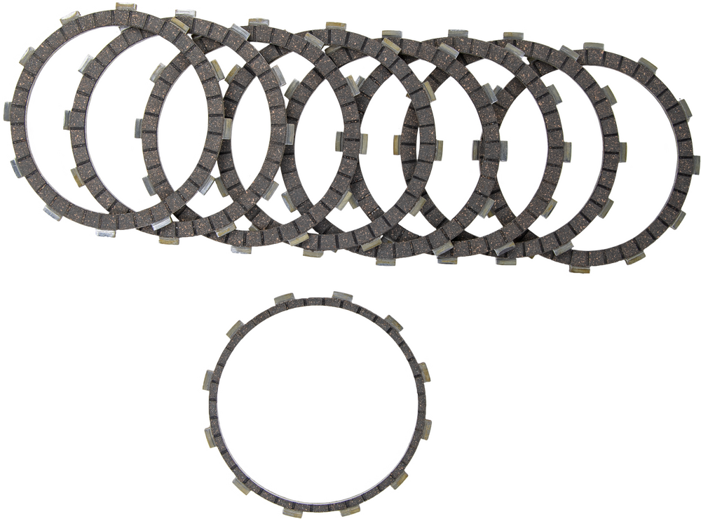 Harddrive Organic Clutch Friction Plates SET - HD7008 For Harley Tri / Electra Glide / Touring / Softail 2014-2017