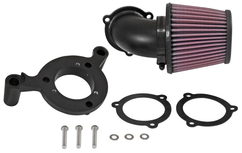 K & N Engineering 2015 Harley Davidson Fltrxs Road Glide Aircharger Performance Intake - 63-1131 For Harley Touring 2008-2016