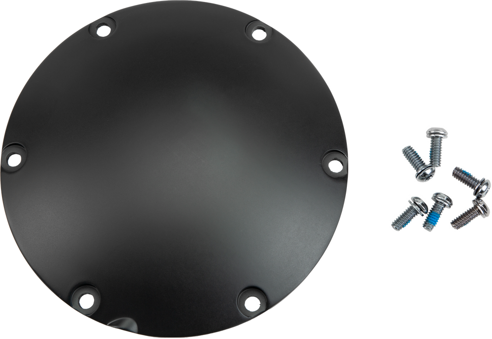 Harddrive 37-072GB Smooth Derby Cover Gloss Black For Harley Sportster 2004-2020