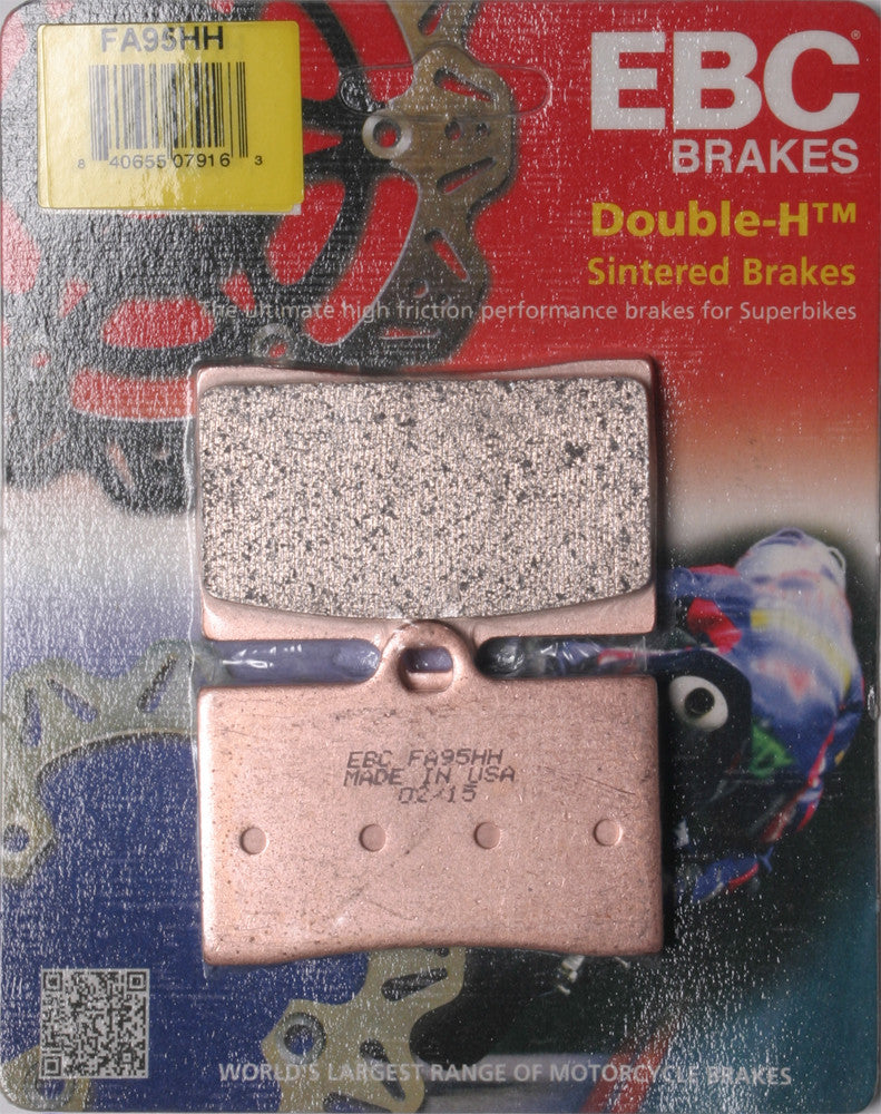 Ebc 15-95H FA95HH BRAKE PADS FA95HH DOUBLE-H SINTERED