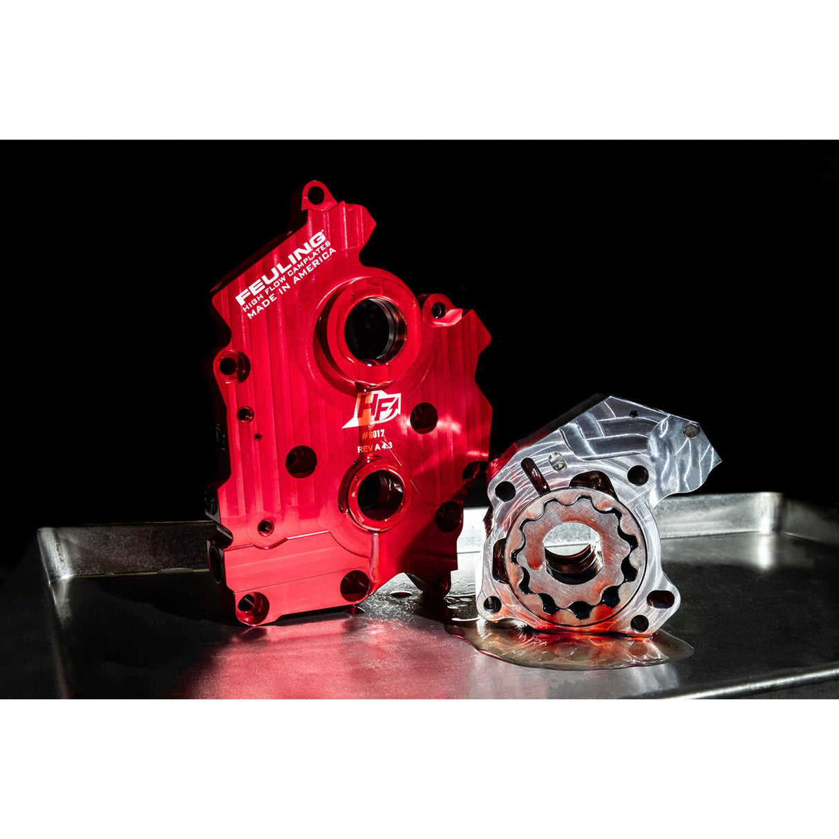 Feuling Oil Pump Corp. Cam Plate - 8017 For Harley Motorcycles 2017-2026