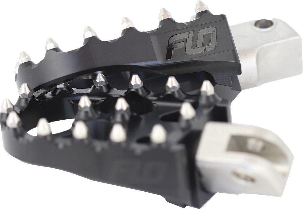 Flo Motorsports Moto Style Footpeg SET Black FTR 1200 - FPEG-800-4 For Indian FTR 2019-2020