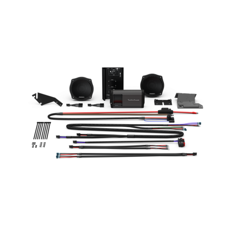Rockford Fosgate Rockfrod Fosgate Davidson Street Glide Stage 2 Audio Kit - HD9813SG-STG2 For Harley Touring 1998-2013