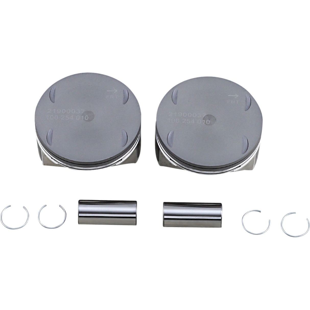 Drag Specialties Piston Kit 3.937" +0.010" 107" Motor M8 For Harley Motorcycles 2017-2026