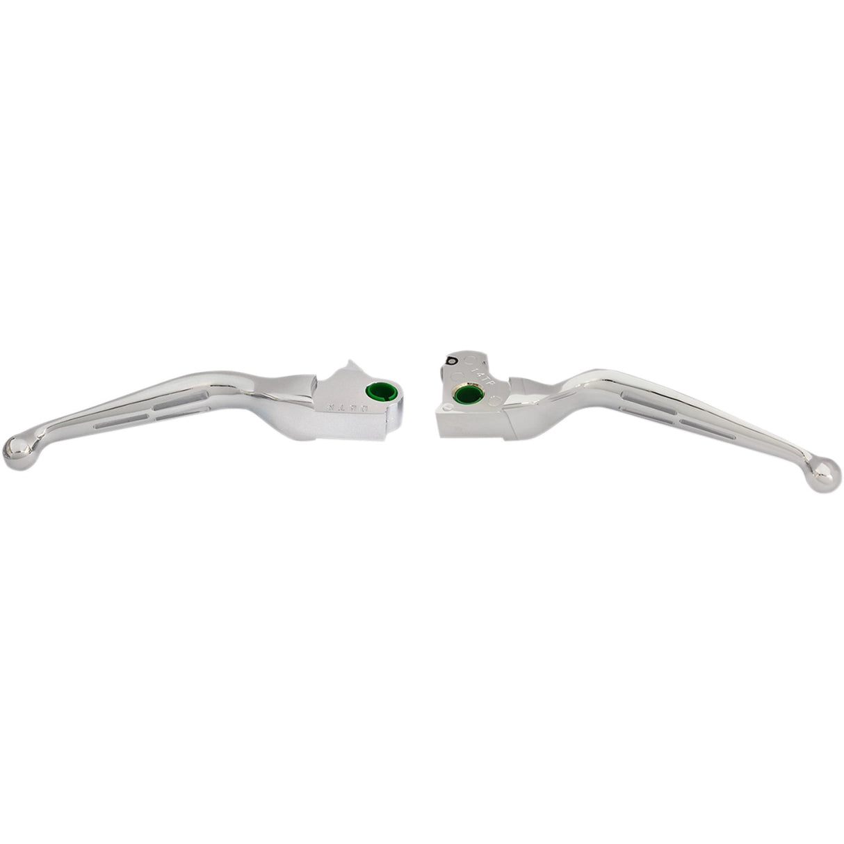 DRAG SPECIALTIES Slotted Wide Blade Lever Set Levers