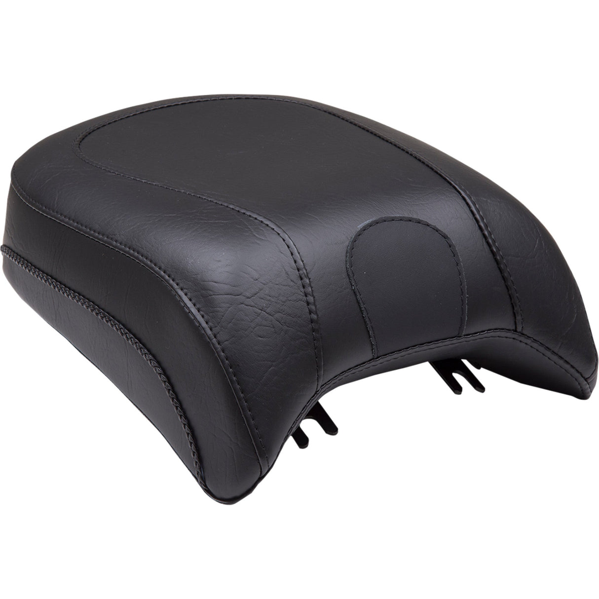 Mustang Wide Rear Seat Studded Black - 76236 For Harley Softail Deluxe 2005-2017