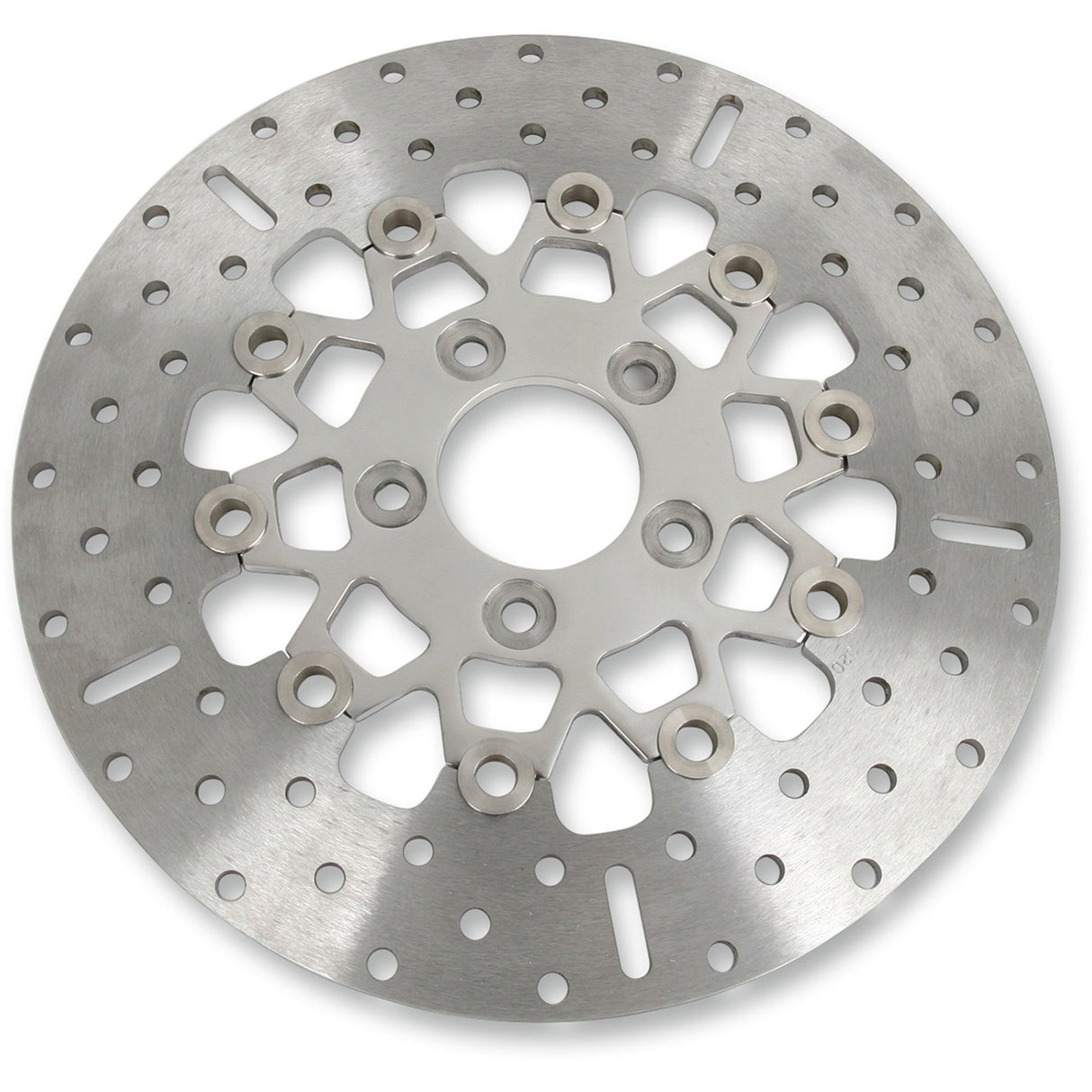 EBC Custom Stainless Steel Rear Brake Rotor Silver - RSD020 For Harley Motorcycles 2000-2023