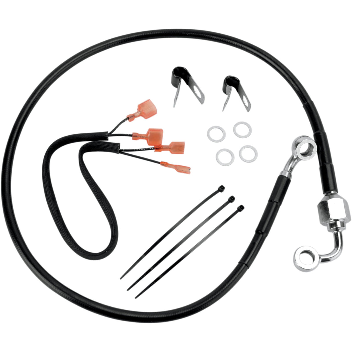 Drag Specialties Brake Line - 1741-2960 For Harley Sportster 2000-2003