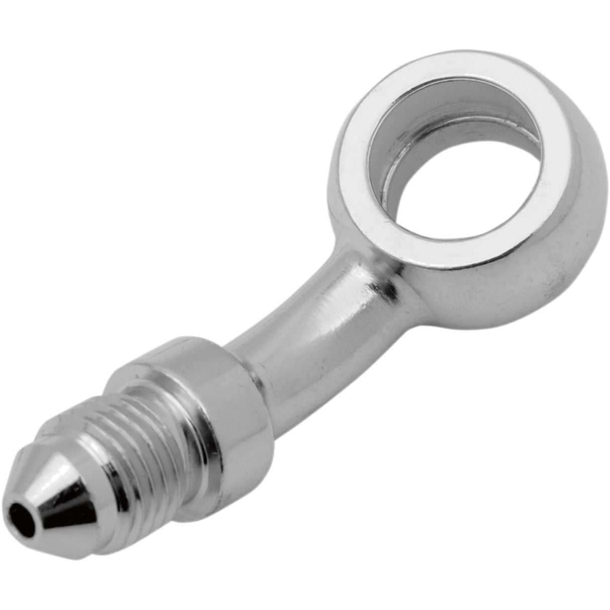 DRAG SPECIALTIES DS098153 Chrome Steel Banjo Fitting Banjo Fitting - 7/16" - 35°