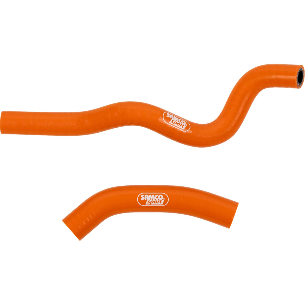 Samco Sport Radiator Hose Kit — Standard Orange - HAR-5-OR For Harley Touring 2017-2022