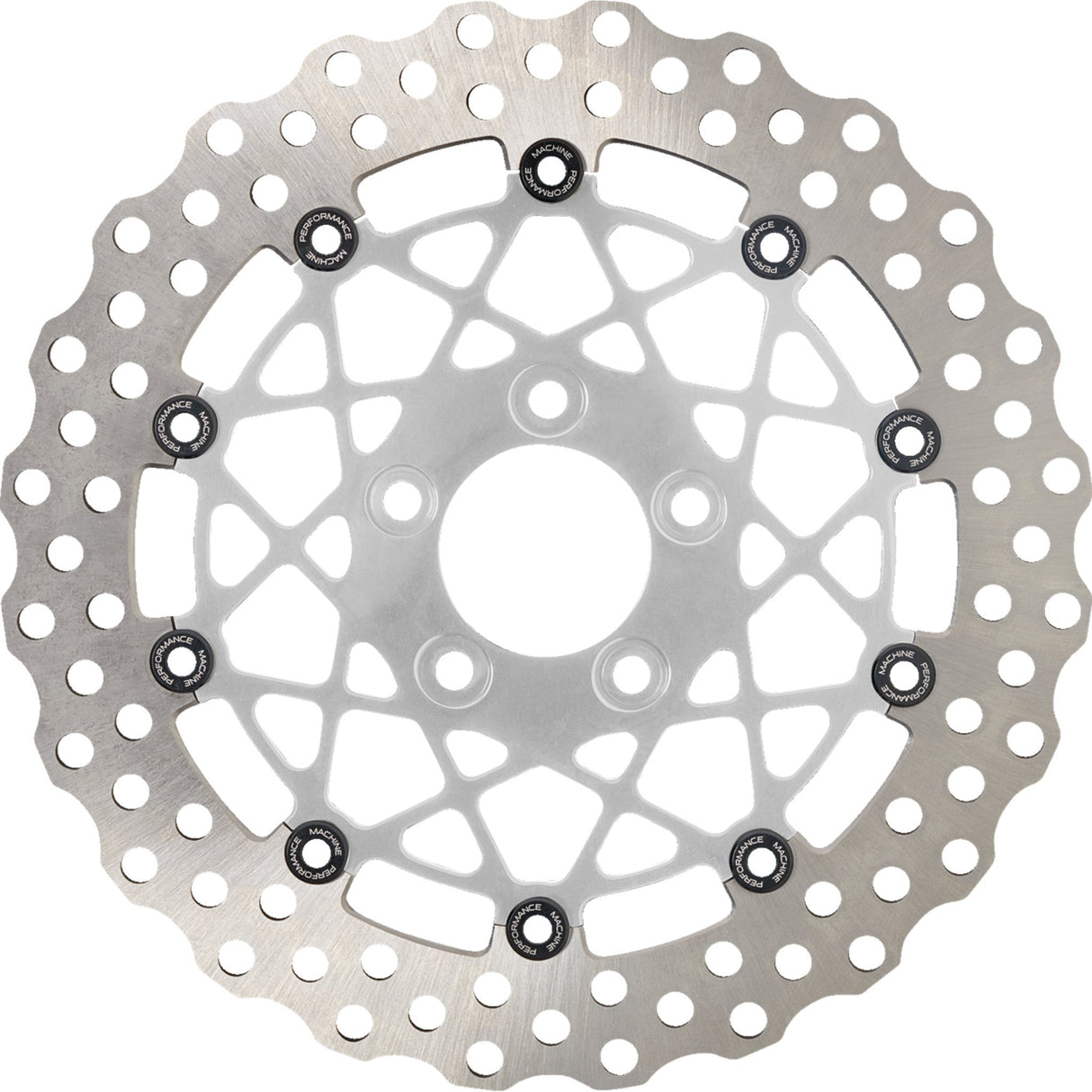 Performance Machine Brake Rotor - 0133-2608S-CH For Harley Motorcycles 2023-2026