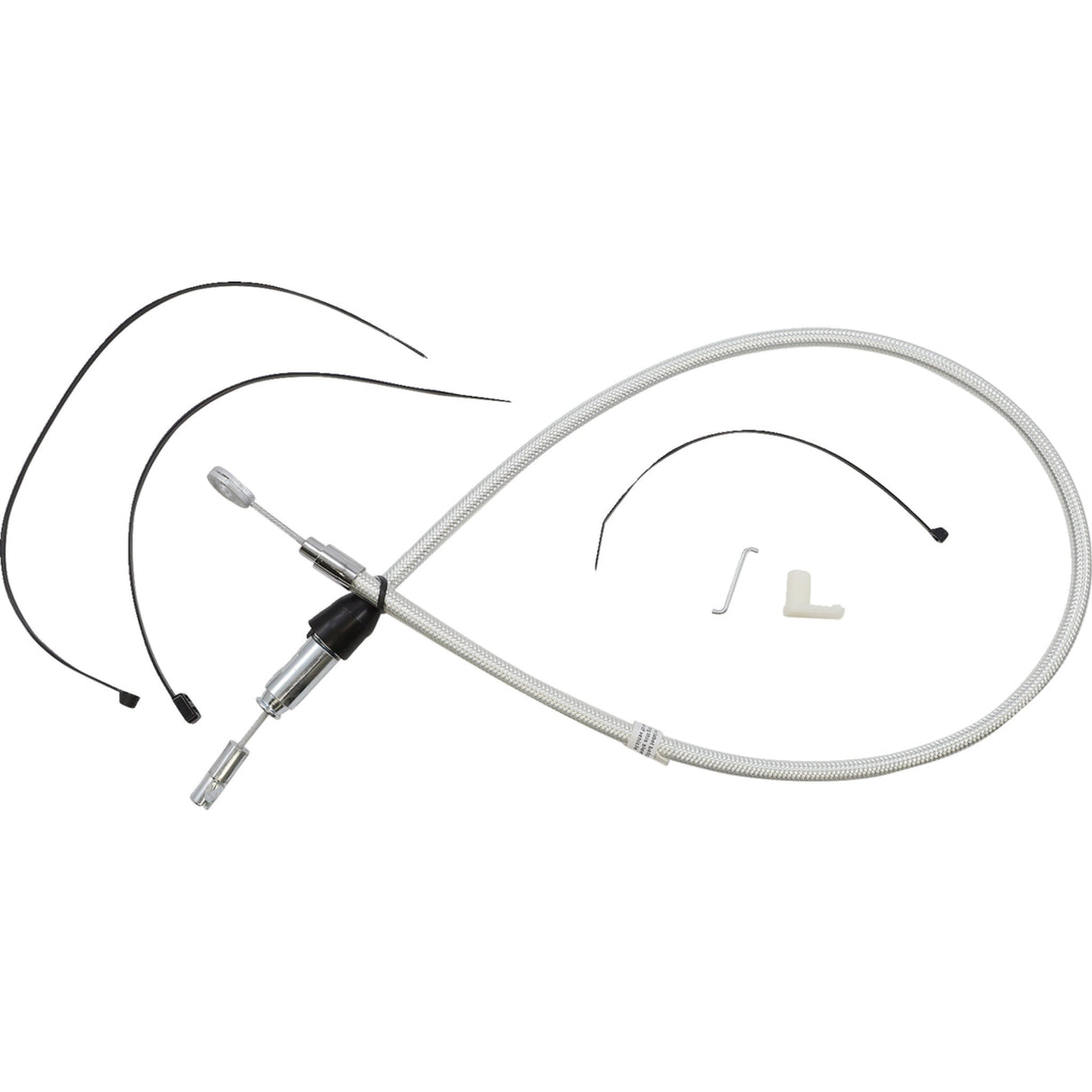 Magnum Shielding Sterling Chromite II® Quick Connect Upper Clutch Cable 34" - 3234HE For Harley Motorcycles 2018-2024