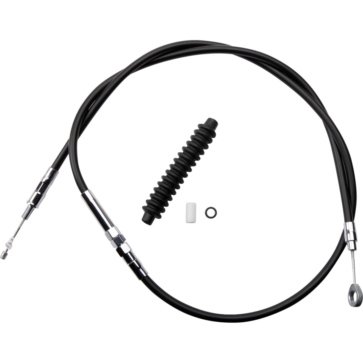 DRAG SPECIALTIES 0652-1418 High-Efficiency Black Vinyl Clutch Cable