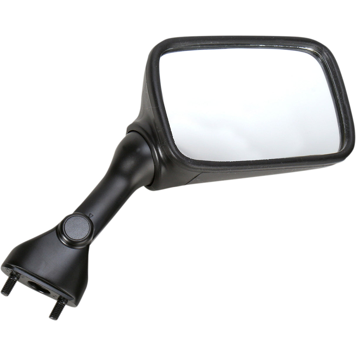 EMGO 0640-0714 20-97221 OEM-Style Replacement Mirror Mirror - Side View - Rectangle - Black - Right