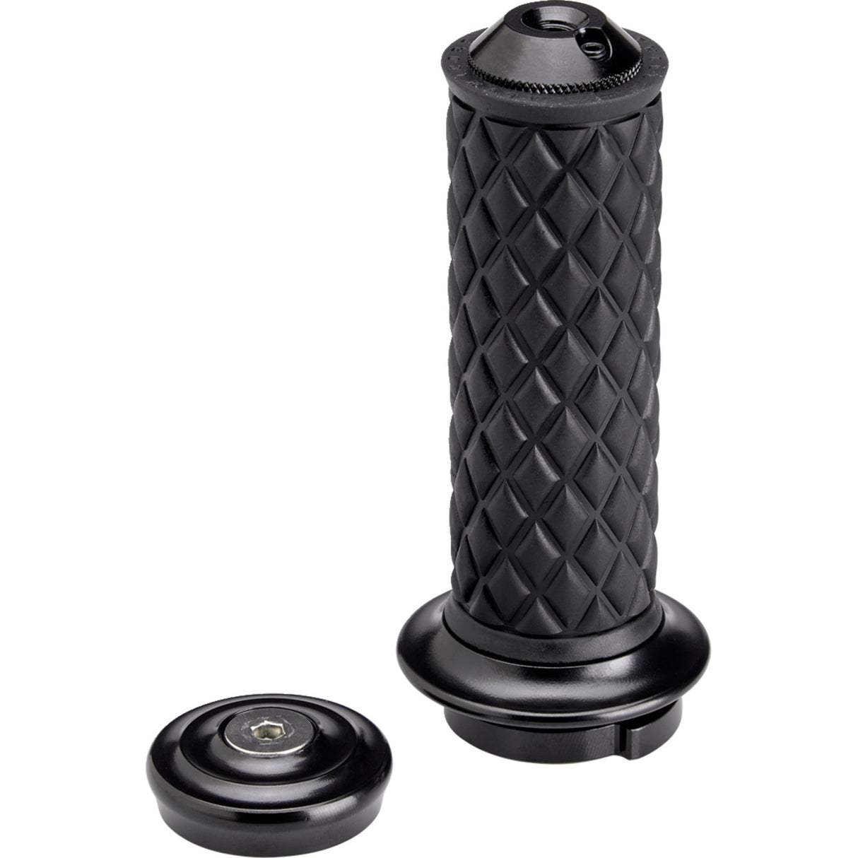 BILTWELL 0630-3188 6608-201-01 Alumicore Grips Grips - Alumicore - TBW - Black