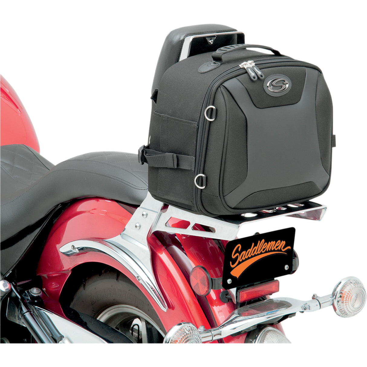 SADDLEMEN 3515-0138 3515-0138 FTB1000 Sport Sissy Bar Bag