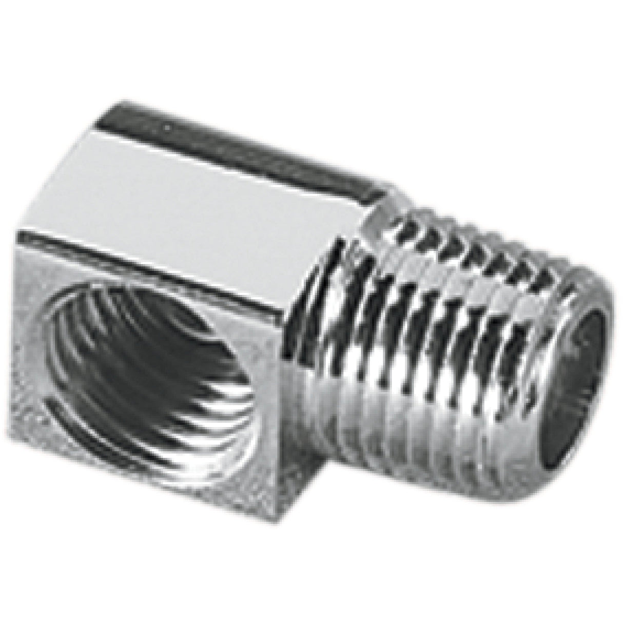 GARDNER-WESTCOTT DS-245256 7-49IE-3X2 Master Cylinder Elbow Fitting Male Elbow - 3/16" x 1/8" - Chrome