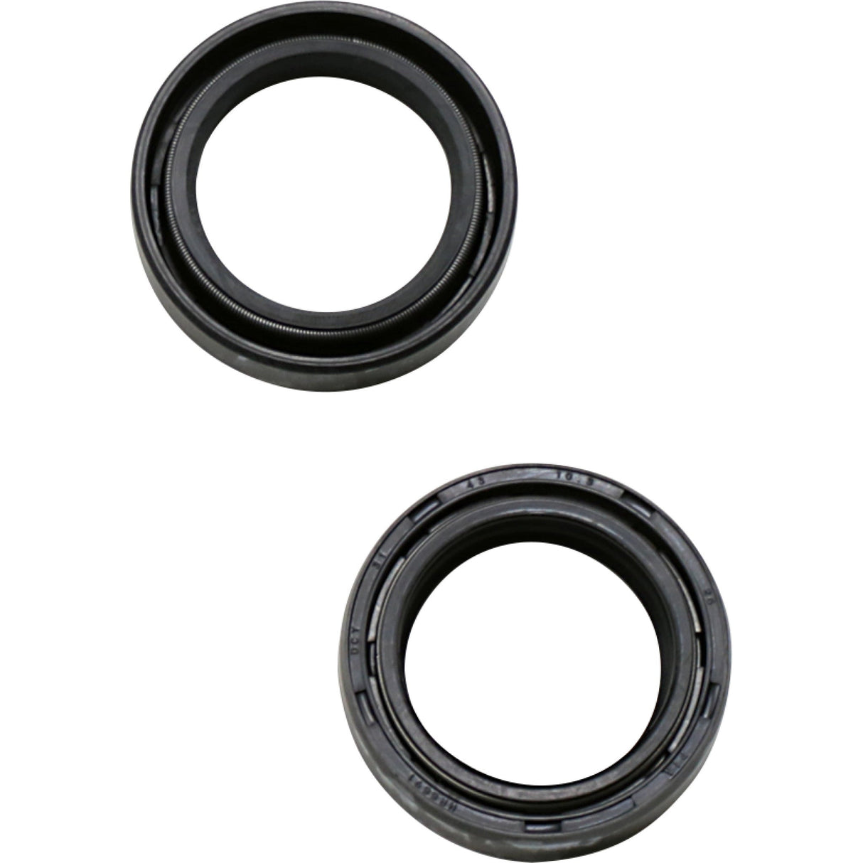 Parts Unlimited Front Fork Seals 31 Mm ID X 43 Mm OD X 10 Mm T For Honda Motorcycles 1970-1998 | Kymco Agility 2014-2016 | Suzuki ZR 1983-1987